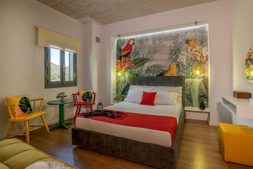 Casa Del Miele, Private Pool, Bbq, Mountain View. Villa Alikianos Екстериор снимка
