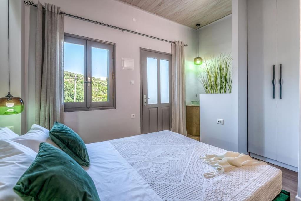 Casa Del Miele, Private Pool, Bbq, Mountain View. Villa Alikianos Екстериор снимка