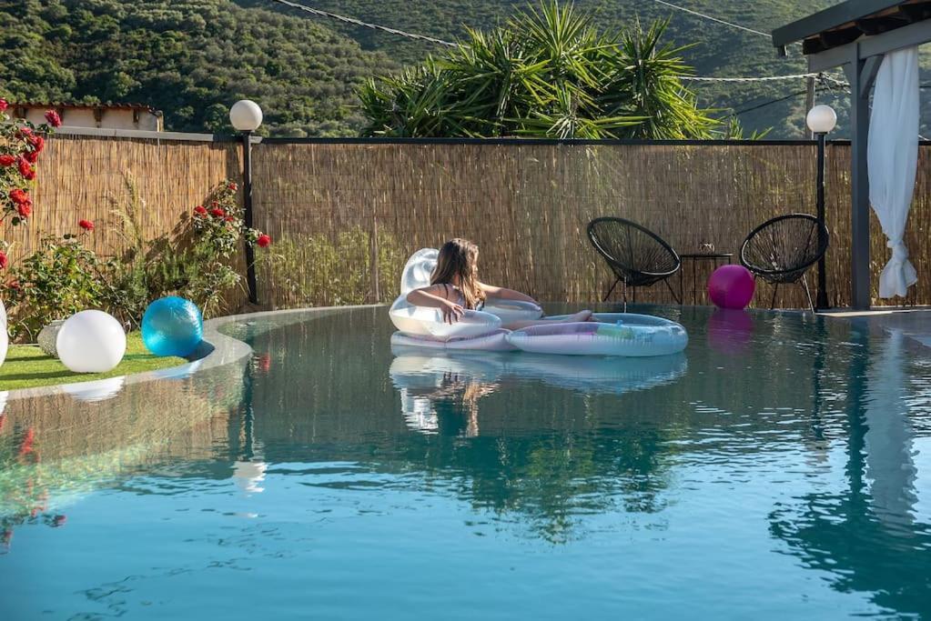 Casa Del Miele, Private Pool, Bbq, Mountain View. Villa Alikianos Екстериор снимка