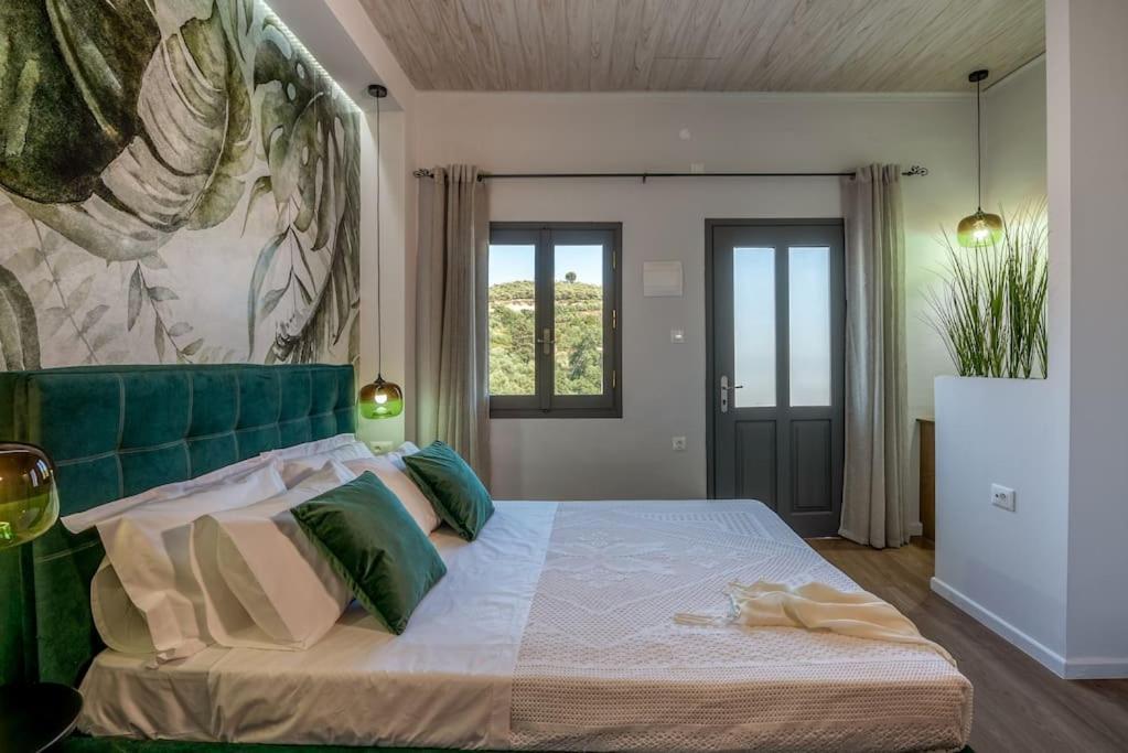Casa Del Miele, Private Pool, Bbq, Mountain View. Villa Alikianos Екстериор снимка