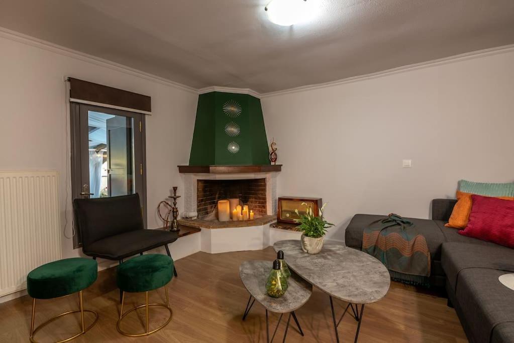 Casa Del Miele, Private Pool, Bbq, Mountain View. Villa Alikianos Екстериор снимка